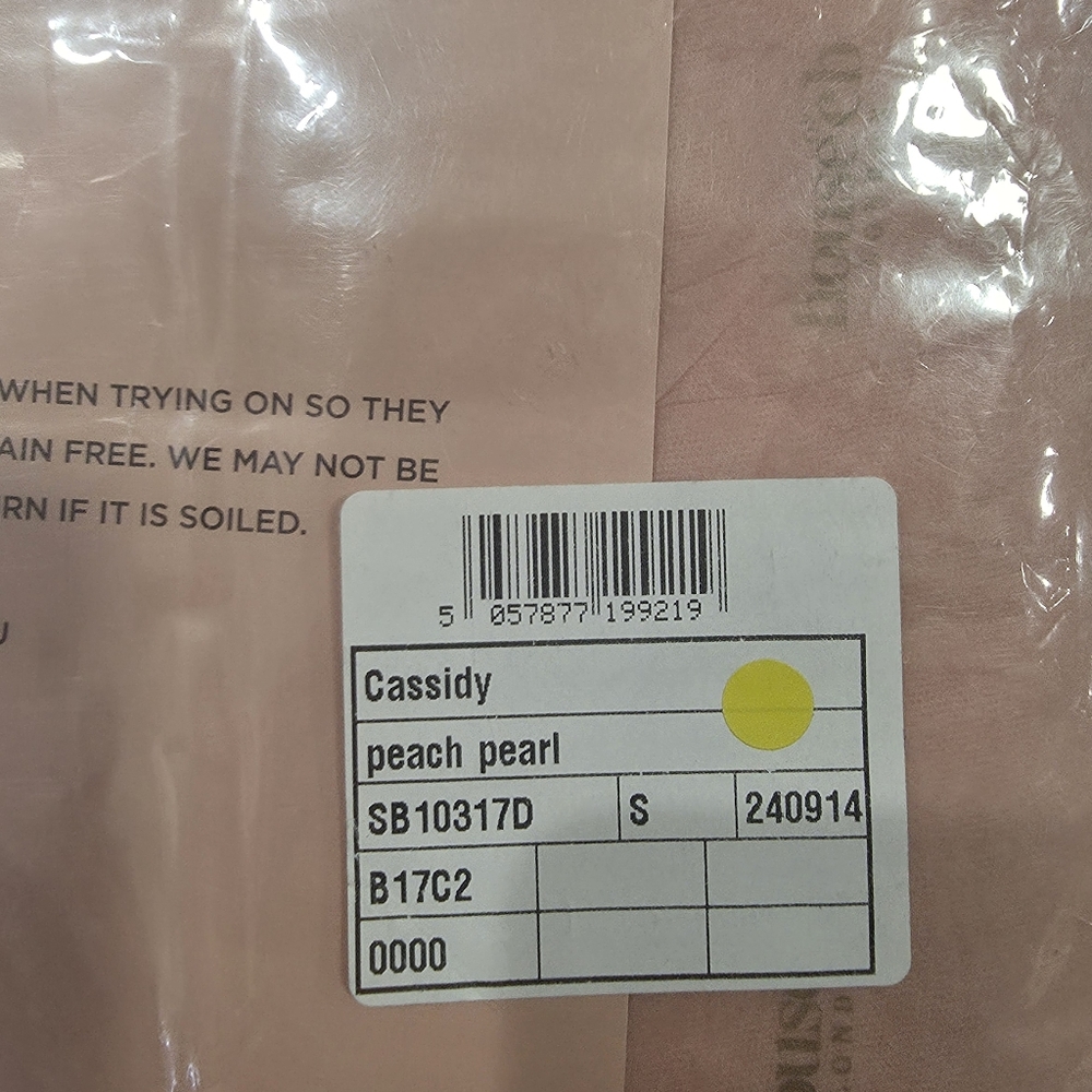 NWT House‎ of CB Cassidy peach fluted hem ruched maxi skirt S - Picture 7 of 9